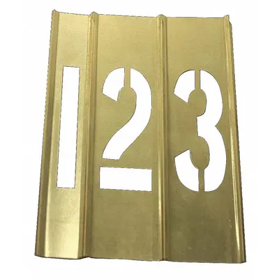 OEM APPROVED VENDOR Brass Interlocking Stencil Set - Brass Interlocking Stencil Sets