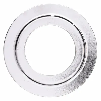 OEM APPROVED VENDOR Door Cover Plate, 2 3/4 in Dia, Chrome - Door Hole Covers & Filler Plates