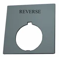 Legend Plate: 30 mm Panel Mounting Size, Rectangular, 1 in Overall Ht x 1 1/2 in Overall Wd (MPN HT8SP30)