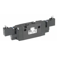 PARKER Solenoid Air Control Valve: B3 Series, Four-Way / Three-Position, Double Solenoid, 24V DC (MPN B370BB549C)