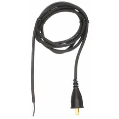 Replacement power cord for BLACK & DECKER equipment. Used to restore electrical connectivity when the original cord is damaged or worn. Direct replacement component for compatible tools and appliances.