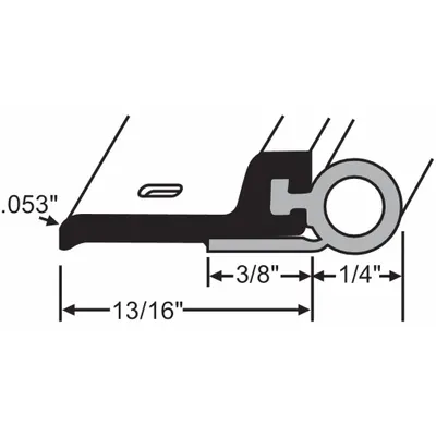 OEM Metal Leaf Weatherstripping