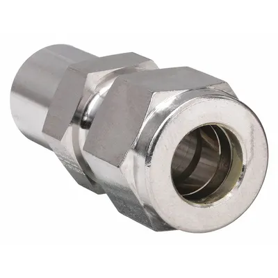 PARKER A-LOK Double-Ferrule Stainless Steel Fitting: 1/2 in OD x 3/4 in OD - Double-Ferrule Stainless Steel Fittings