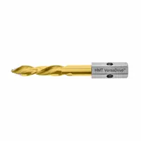 HOLEMAKER TECHNOLOGY Drill Bit: 14 mm, 135° TurboTip Point, TiN-Coated HSS, Impact Rated (MPN 209015-0140)