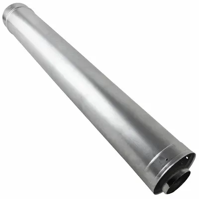 METAL FAB Vertical Vent Pipe Kit, 3 in Connection, 36 in Length, Up to 199K BTU - Vent Pipe Kits for Water Heaters