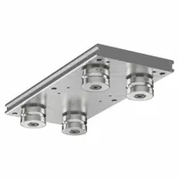 This GV3 standard carriage is designed for use with 44 mm rail width in linear motion systems. It features an aluminum carriage body with stainless steel rollers and a nitrile seal. The carriage height is 35.8 mm. Suitable for applications requiring precise, low-friction movement such as automation and material handling equipment