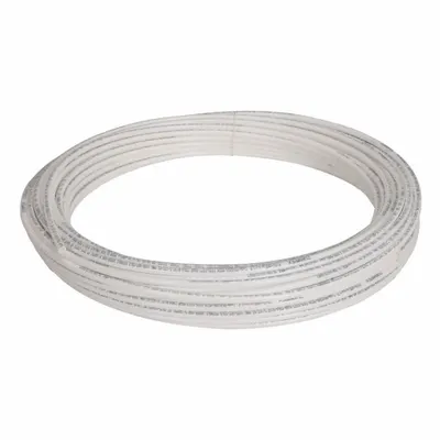 ZURN Tubing: PEX Type B, 1/2 in, White, Coil, 300 ft Overall Lg (MPN Q3PC300X) - PEX Tubing for General Plumbing