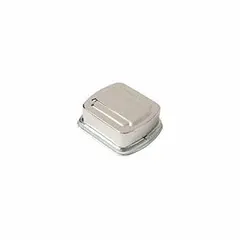 Audible alarm device producing a buzzer sound for signaling applications. Operates at 6V AC with a power rating of 7.2 VA. Dimensions: 3 in L x 2 1/2 in W.