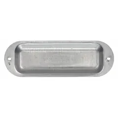 Steel cover for use with Appleton Form 35 Unilet Conduit Outlet Bodies. Screw-in connection type. Includes screws. Suitable for hazardous locations. Complies with C22.2 No. 18.3.
