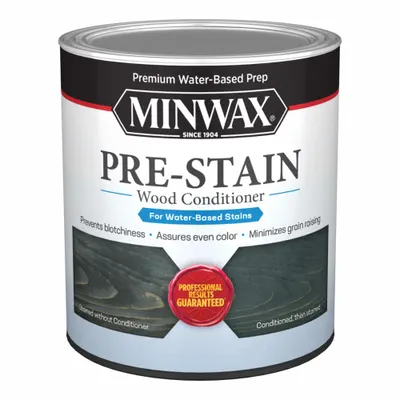 MINWAX Pre-Stain Wood Conditioner, 32 fl oz, Clear, Interior, Water-Based - Pre-Stain Wood Conditioners