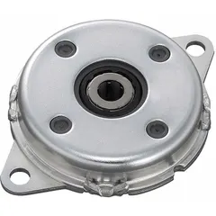 This gearless rotary damper features a disk-type design with clockwise operation and a torque rating of 2 N-m. The steel body construction provides controlled damping for rotating motion in industrial equipment, such as machinery and automation systems, to reduce speed and absorb shock.