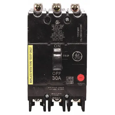 GE TEYF330 Molded Case Circuit Breaker - TEY-Frame GE Molded Case Circuit Breakers