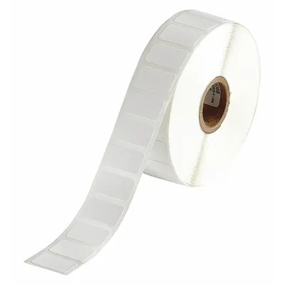 BRADY THT-125-499-1.5-SC Nylon White Precut Label Roll - Brady Precut Label Rolls