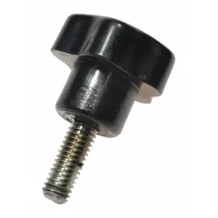 M6 metric screw with 16 mm length, used as a replacement fastener for securing metal gauge components during maintenance and repair of industrial equipment.