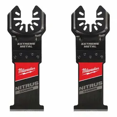 Open-back universal OIS mounted blade for oscillating multi-tools. Overall length 4-3/16 in. Suitable for cutting wood, drywall, and plastics in renovation, demolition, and finish carpentry applications requiring precise plunge or flush cuts.