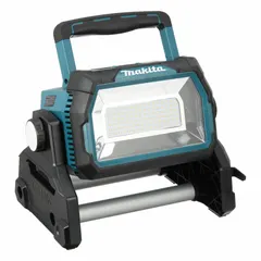 This 18V DC work light delivers up to 10,000 lumens with three selectable modes for versatile illumination. With a maximum height of 14 1/2 inches, it is suitable for job sites, construction areas, and industrial workspaces requiring bright, portable lighting. Sold as tool only.