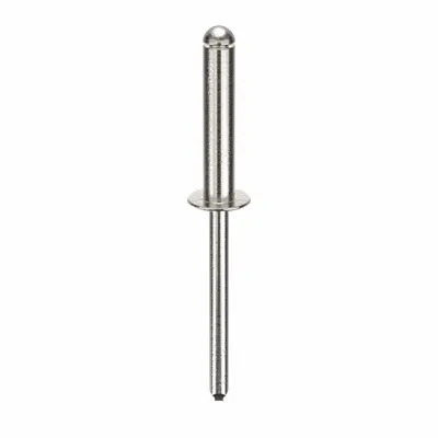 POP AVDEL Domed-Head Blind Rivet, 0.183" dia, 2.226" L, PK250 - Domed-Head Blind Rivets