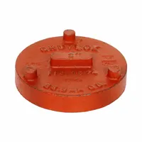 This ductile iron grooved cap provides a secure end closure for 10-inch grooved piping systems. It is used to seal pipe ends for system testing or future expansion in industrial applications such as fire protection, HVAC, and process piping