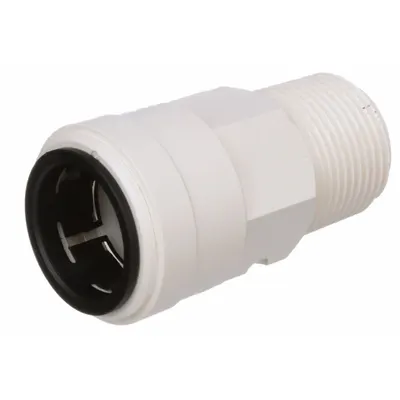 WATTS Polysulfone Push-to-Connect x MNPT Adapter - Polysulfone Push-to-Connect Tube Fittings