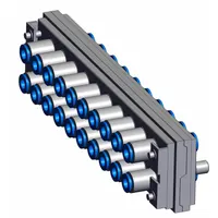 SMC Multi-Connector: FEP/Nylon/PFA/Polyurethane/Soft Nylon, 20 Connecting Tubes (MPN KDM20-07)