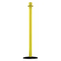 Urn Top Rope Post: Urn, 36 in Post Ht, Steel, Tapered, 36 in to 40 in, Not ADA Compliant (MPN 310U-35-TAP)