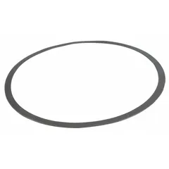 Replacement gasket for straight centrifugal pumps. Made of Buna-N material. Compatible with Dayton pump model 4ZA51A. Used to seal the joint between pump housing and cover to prevent fluid leakage.