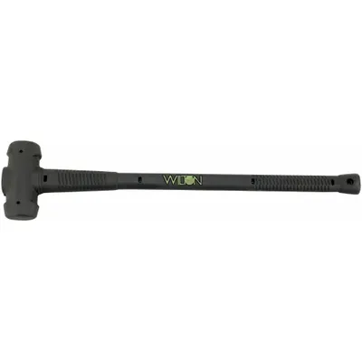 WILTON Dead Blow Hammer: Steel Handle, 8 lb Head Wt, 2 5/8 in Hammer Face Dia - Standard Dead-Blow Hammers