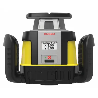 LEICA RUGBY Rugby CLH with CLX400 Horizontal-Beam Rotary Laser Level - Horizontal-Beam Rotary Laser Levels