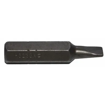 ZEPHYR Insert Bit: Insert Bit, Slotted Head, Imperial, 8F-10R Bit Industry Size - Power Bits