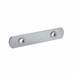 This steel slide-in T-nut is designed for use with Fath 10 Series framing. It features a black zinc-plated finish, double threaded holes with 1/4"-20 thread size, and end-feed mounting for 0.3 inch slot widths. Sold in a pack of 4.