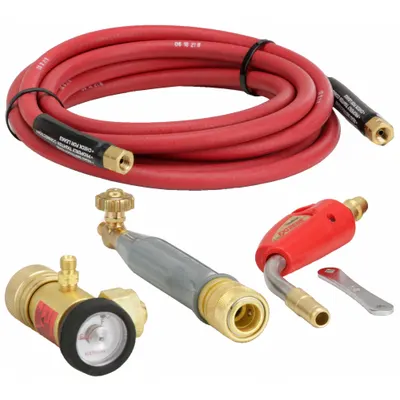 TURBOTORCH Torch Kit: Swirl Flame, CGA-200, Trigger-Start, Extreme Series - Swirl Flame Torch Kits for "MC" Cylinders