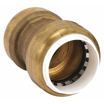 SHARKBITE Standard Brass Push-to-Connect Tube Fitting - Standard Brass Push-to-Connect Tube Fittings