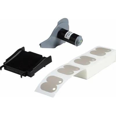 BRADY Precut Oval Tag Roll with Top Hole - Brady Precut Oval Tag Rolls with Top Hole