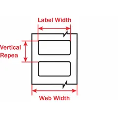 Gray polyester precut label roll measuring 2 13/64 in x 1/2 in, with 3,000 labels per roll. Designed for use with Brady THT series printers. Suitable for industrial identification, wire marking, component labeling, and facility signage.