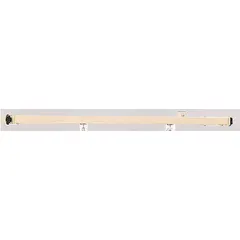 Steel mounting frame for suspending tool balancers above a 72-inch workbench. Includes two trolleys. Beige finish. 72-inch width, 2-inch depth, 75 lb load capacity.