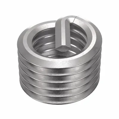 HELI-COIL Screw-Locking Tanged Helical Insert, 1/4"-28, 100 PK - Screw-Locking Tanged Helical Inserts