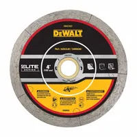 DEWALT Diamond Saw Blade: Ceramic/Granite/Marble/Porcelain/Stone/Tile, 4 in Blade Dia., For Saw (MPN DW47457)