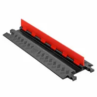 CHECKERS Cable Protector: 1 Channels, Hinged, 3/4 in Max Cable Dia, 11 in Wd, 1 1/4 in Ht (MPN GD1X75-ST-O/B)