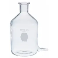 KIMBLE Reservoir Bottle: 500 mL, 165 mm, Colorless, Narrow Mouth Size, 1 Numbers of Bottles Included (MPN 14607-500)