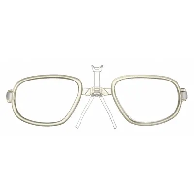 PYRAMEX Prescription Insert for V2G Safety Goggles, Clear Nylon Frame, RX6400 - Pyramex Prescription Inserts for Safety Goggles