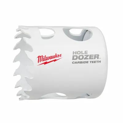MILWAUKEE 49-56-0714 Carbide Tipped Hole Saw, 1-5/8 in Diameter, 3 TPI - Multi-Material-Cutting Hole Saws without Arbor
