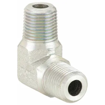 AEROQUIP 2085-2-2S NPTF-to-NPTF Steel Hydraulic Hose Adapter - NPTF-to-NPTF Steel Hydraulic Hose Adapters