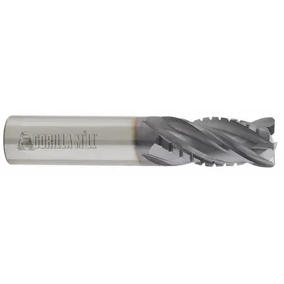 OEM Roughing End Mill: Carbide - Fast-Cutting Corner-Chamfer Carbide Roughing End Mills for Stainless Steel & Super Alloys