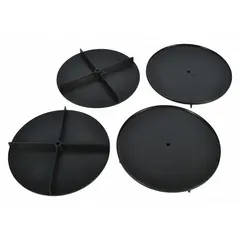 This impeller is a replacement part for Westward power tools, designed to move air or fluid within the equipment. It is commonly used in industrial maintenance and repair applications to restore tool performance.