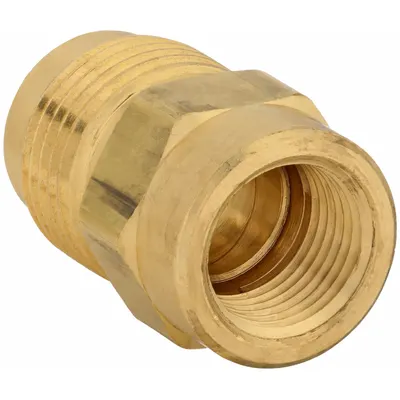 PARKER Flared Fitting Adapter: 5/8 in OD x 3/8 in Pipe Fitting Size, Flared/Threaded - Standard Brass 45-Degree Flare Tube Fittings