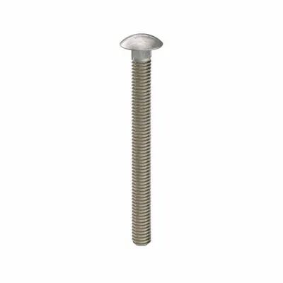 USA INDUSTRIALS Carriage Bolt: Square Neck, 5/16"-18 Thread Size, 3 1/2 in lg, Stainless Steel - 316 Stainless Steel Square Neck Carriage Bolts