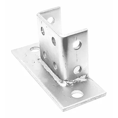 VAST V71SQHDG Post Base for Double Channels - Post Bases for Double Channels