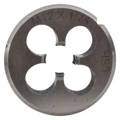 Replacement power tool part with a solid outer diameter of 1-1/2" and M12x1-3/4 thread. Used for maintaining or repairing industrial power tools.