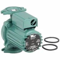 Hydronic Circulating Pump: 1/8 hp HP, 115V AC, Cast Iron, 1, 10 gpm, 35 ft Max. Head, Inline (MPN 009-F5-IFC)
