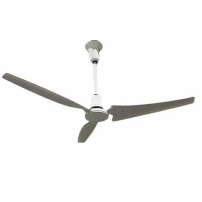 VES Ceiling Fan: 8,168 cfm Airflow, 56 in Blade Dia, 5 Speeds, 120V AC, Single Phase - Industrial Ceiling Fans